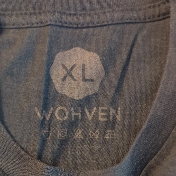 Men's Blue Graphic Tee - Picture 2 of 2